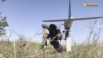 Расчет разведывательного БпЛА "Орлан-10" 18-й армии "Днепра" вскрыл скопление пехоты ВСУ на Херсонском направлении