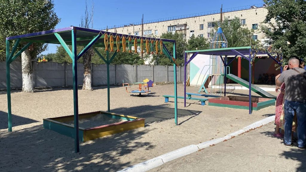 В детских садах трех округов Херсонской области обновят дворы