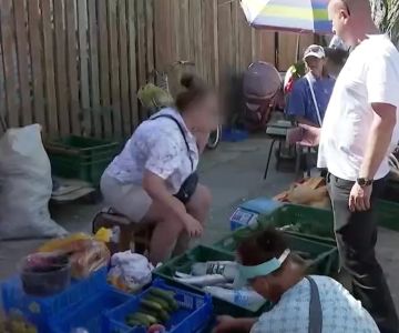 В Геническе выявлены стихийные торговые точки