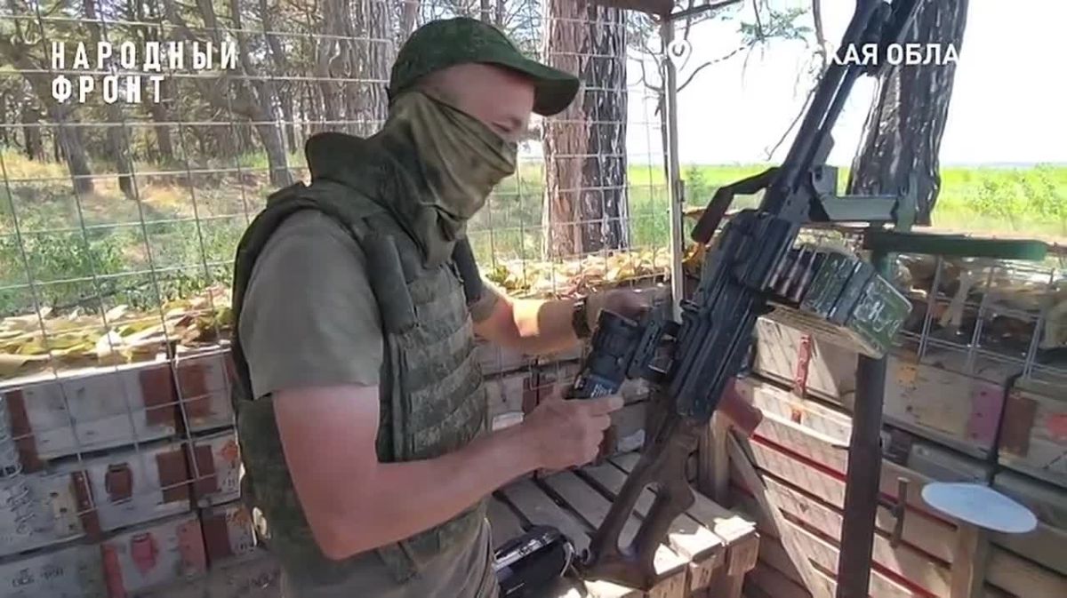 Бойцы СВО показали в деле тепловизионный прицел "Фортуна", переданный Народным фронтом