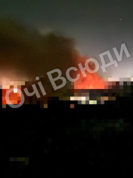 Около полуночи группа Гераней атаковала Запорожье