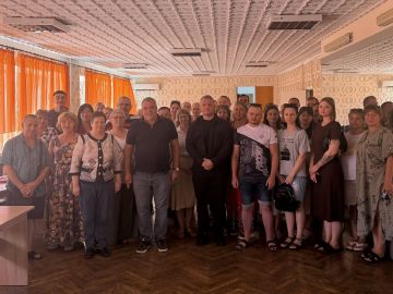 Сотрудники аппарата ИКХО провели рабочую встречу в Каховке