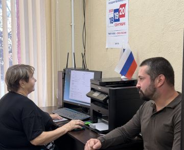 Депутат Херсонской областной Думы воспользовался механизмом «Мобильный избиратель»