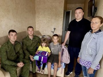 Офицеры СК России продолжают оказывать помощь семьям в преддверии Дня знаний