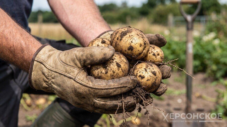 Урожай картофеля в Херсонской области может составить 9,4 тонны