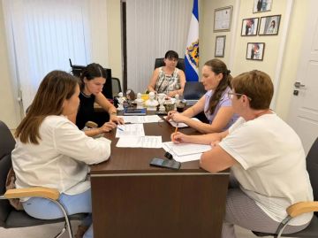 Татьяна Кузьмич провела дистанционный прием херсонцев, размещенных в пунктах временного проживания Краснодарского края
