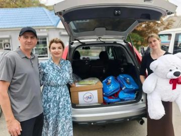 Детский омбудсмен Херсонской области Ирина Кравченко встретилась с многодетной семьей Колотун из Алешкинского округа, в которой воспитываются 13 детей