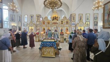 В праздник Успения Пресвятой Богородицы в храмах Скадовского округа прошли Божественные литургии