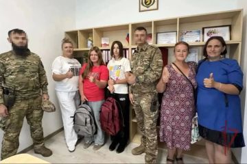 Участвующие в СВО росгвардейцы присоединились к всероссийской акции «Собери ребёнка в школу»
