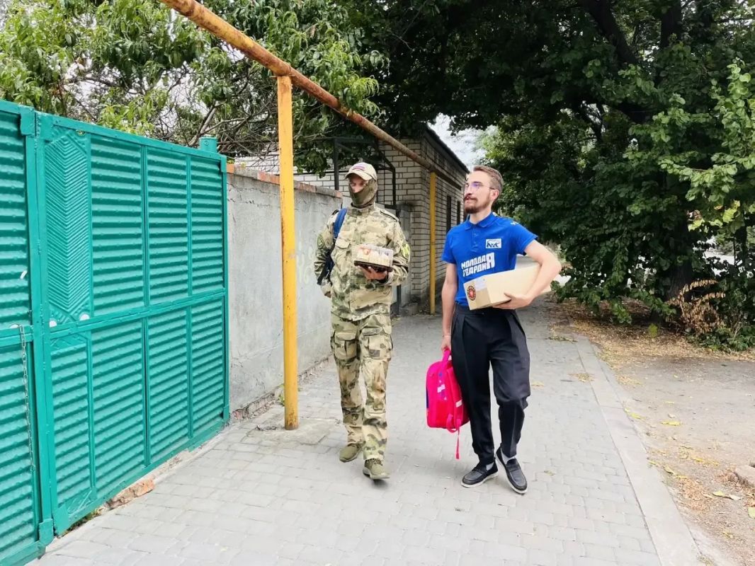 В Херсонской области помогли собраться к новому учебному году детям из многодетных семей