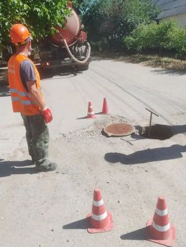 Чаплынское МО | Провели работы на канализационной сети
