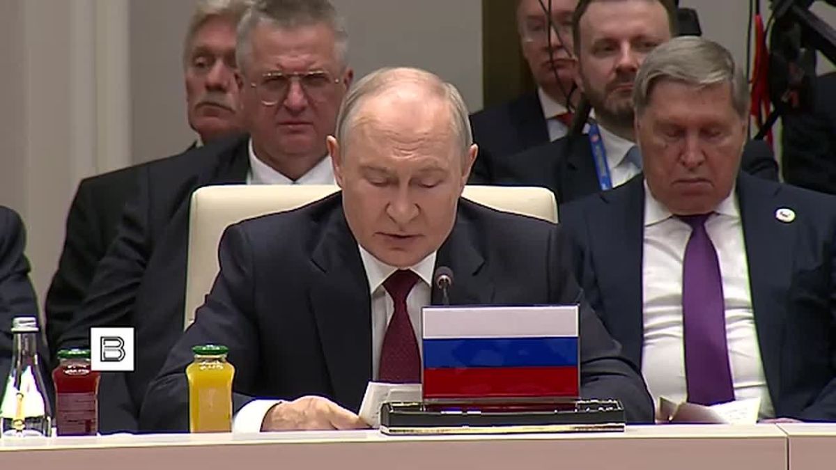 Владимир Путин выступил на Совете глав государств-членов ШОС