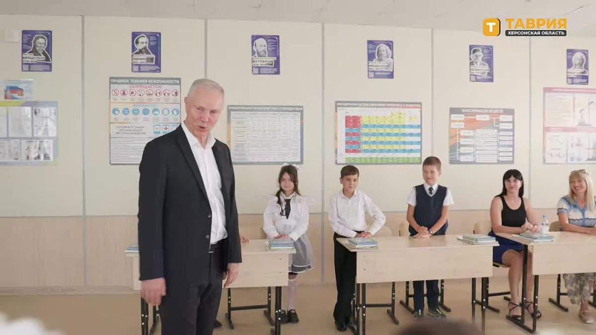Владимир Сальдо: С Днём знаний, Херсонская область!