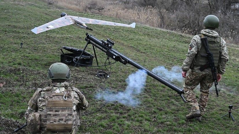БПЛА ВС России уничтожили позиции ВСУ в Херсонской области