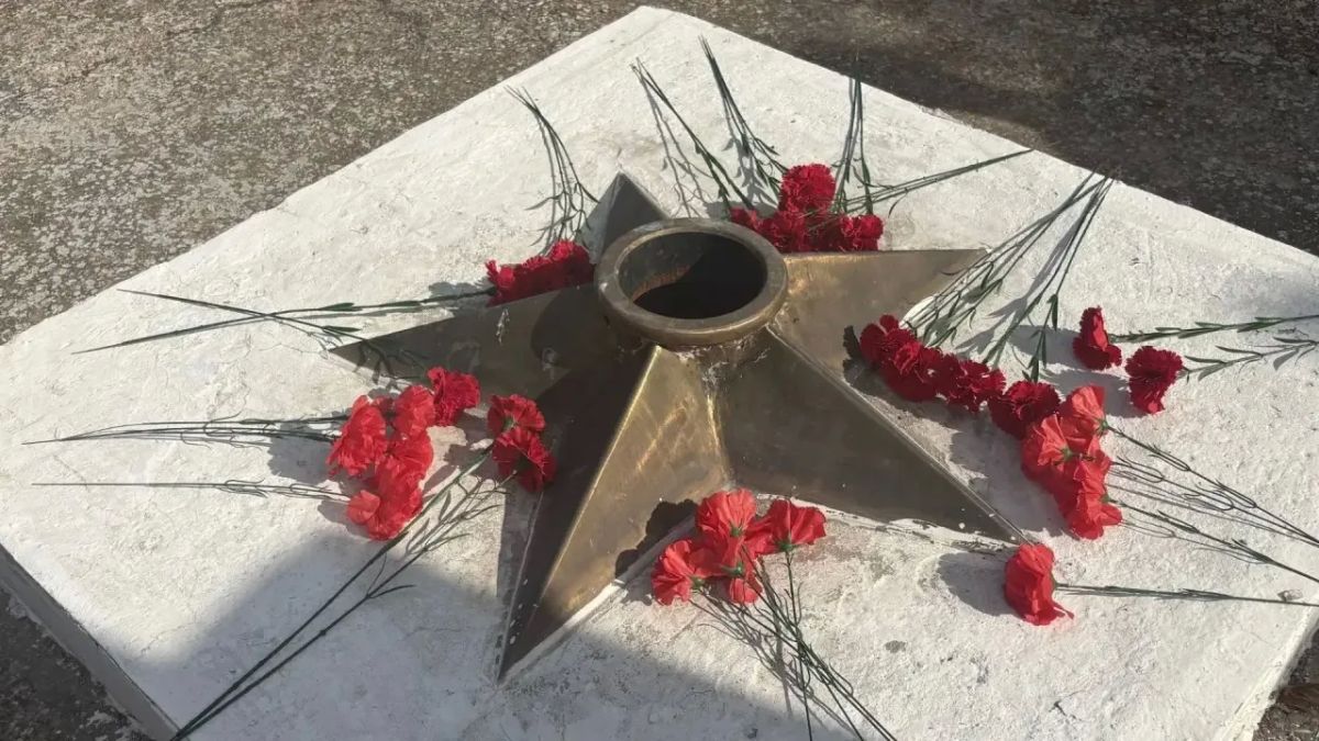 В селе Павловка провели митинг ко Дню окончания Второй мировой войны
