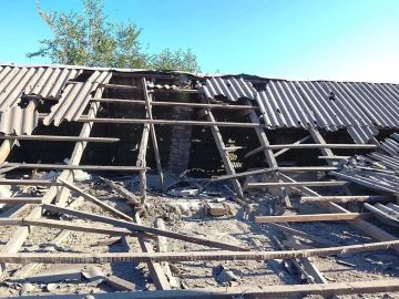 В результате атаки БпЛА в пгт