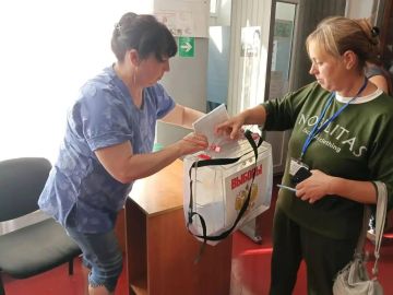Жители Голопристанского округа участвуют в досрочном голосовании на выборах депутатов Госдумы