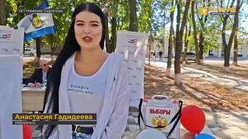 Молодежь Херсонской области с самого утра делает свой выбор