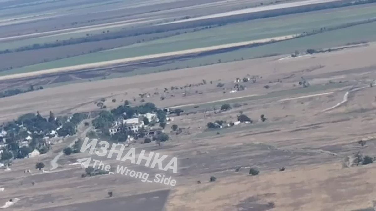 Работа ВКС РФ по ПУ БпЛА 414 обр БпС ВСУ тремя ФАБ-500 в н.п. Урожайное Херсонской области