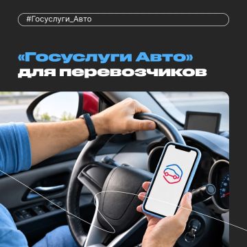 Транспортная накладная и путевой лист — в приложении «Госуслуги Авто»