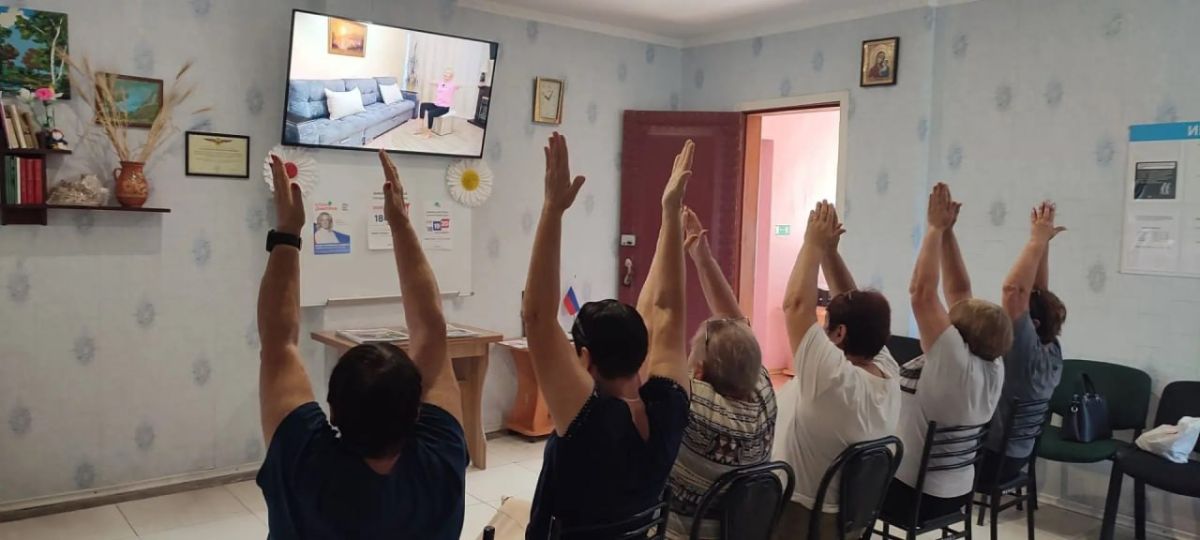 В Великолепетихском округе пожилые люди укрепляют здоровье благодаря федеральной программе «Активное долголетие»