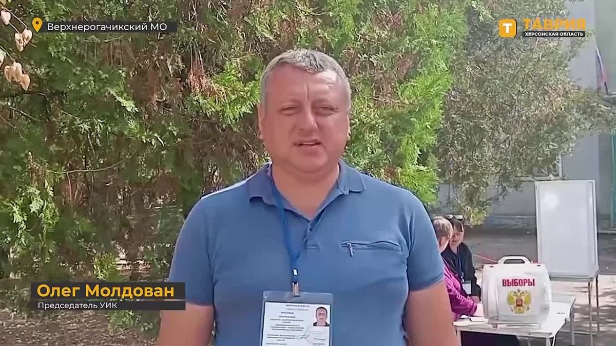 "Явка на выборах большая": Олег Молдован рассказал, как проходит досрочное голосование в Верхнерогачикском округе
