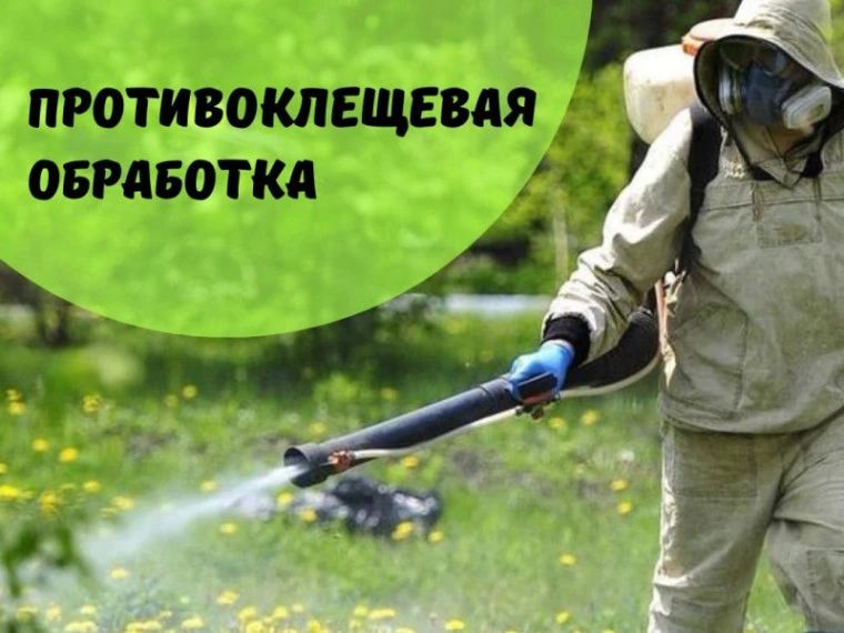 Объявление о проведении акарицидной обработки территорий