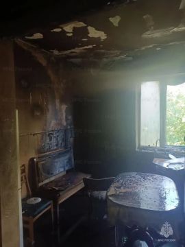 В Таврийске Новокаховского округа горела комната в неэксплуатируемом жилом доме