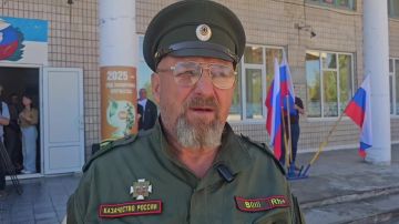 Атаман Платовского казачьего общества: «Я проголосовал за безопасность и стабильность нашей Родины»