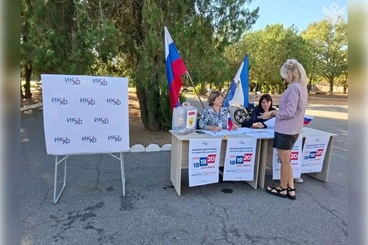 В Херсонской области закончился первый день досрочного голосования