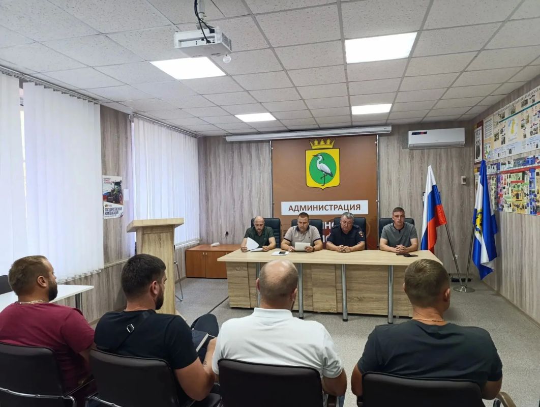 В Чаплинке прошло заседание комиссии безопасности дорожного движения Чаплинского муниципального округа