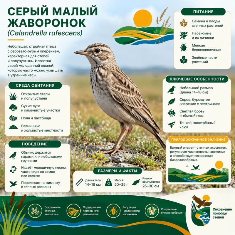 Жаворонок, который водит хищников за нос