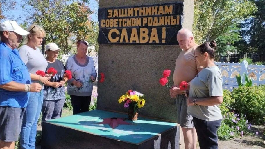 В Скадовском округе прошла акция памяти жертв фашизма
