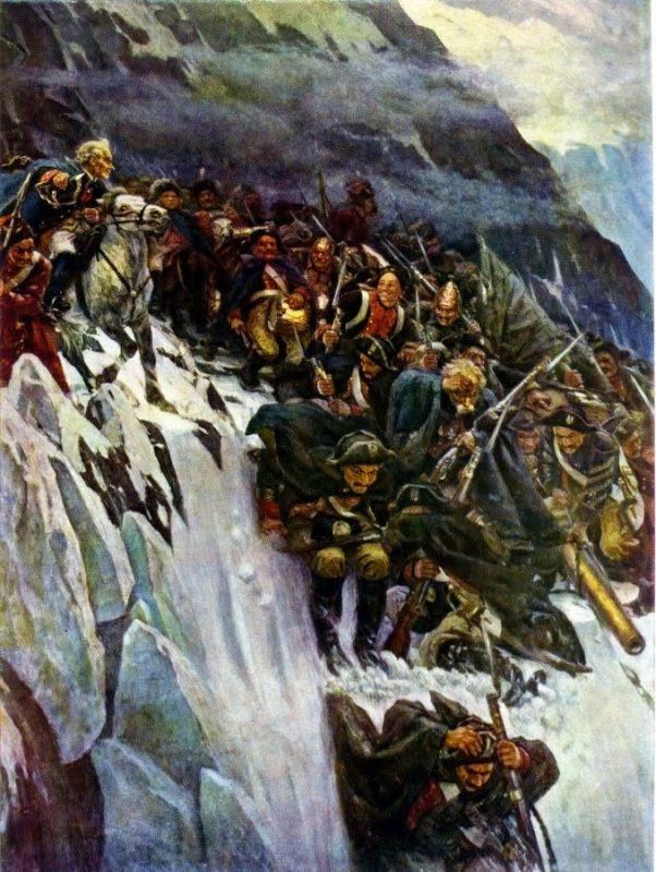 13 сентября 1799 года в сражении при Сен-Готарде во время швейцарского похода Александра Суворова солдаты Апшеронского полка во главе с генералом Михаилом Милорадовичем остановились на краю крутого обледенелого спуска, внизу...