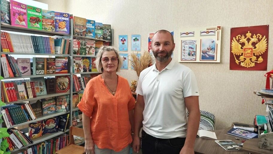 В Каховке открылась первая детская библиотека