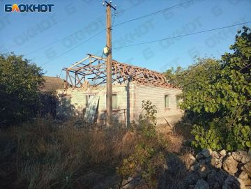 ВСУ ударили дроном по жилому дому в Горностаевке