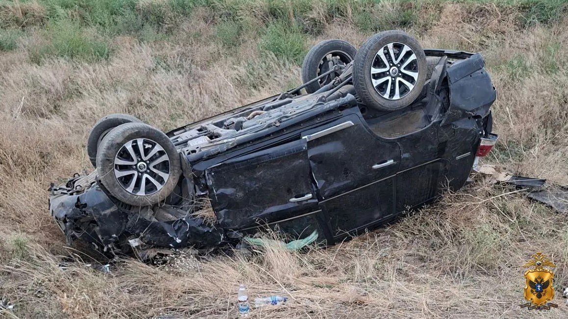 В Каховском округе женщина пострадала в ДТП при опрокидывании автомобиля