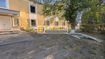 Боевики ВСУ дважды обстреляли жилой дом в Бехтерах Голопристанского округа