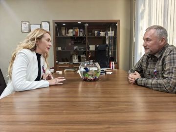 Константин Басюк: С председателем Избирательной комиссии Херсонской области Мариной Захаровой обсудили проведение в регионе главного политического события страны