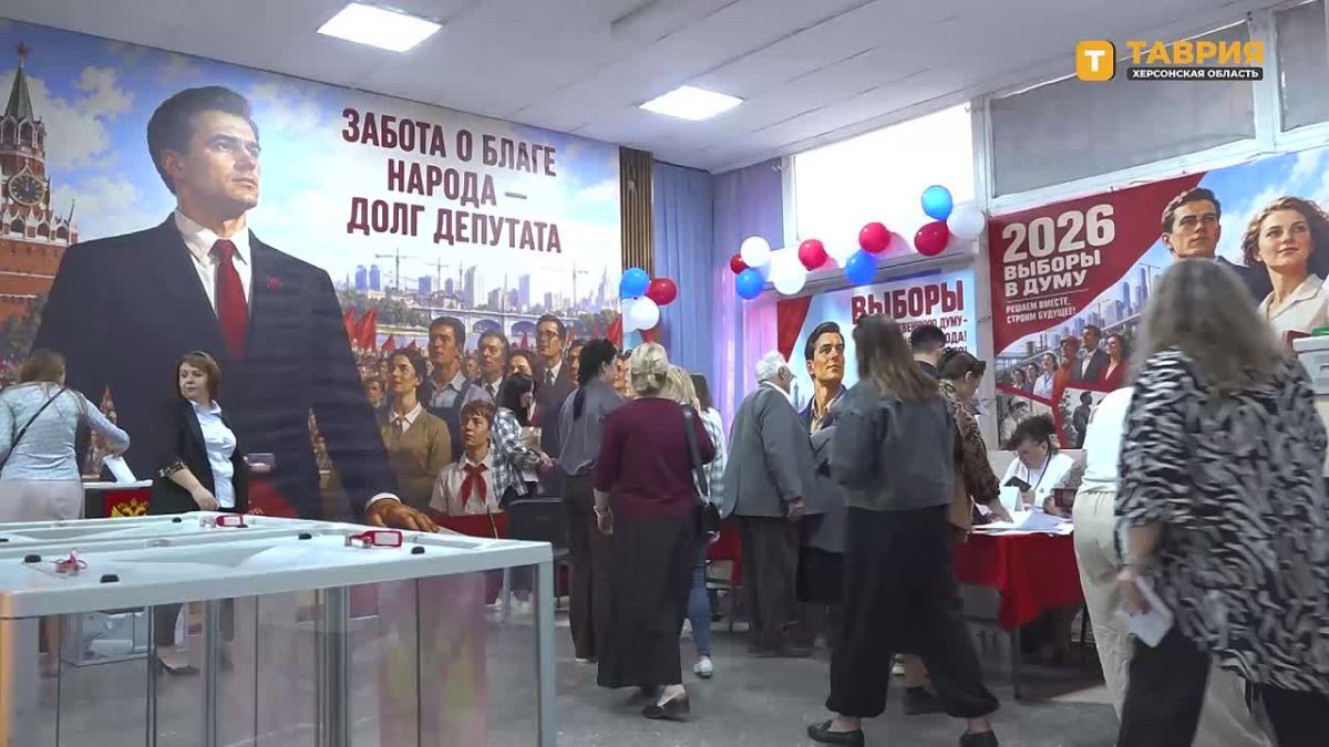"Традиции продолжаются": Виктория Кочерженко — об оформлении избирательного участка в Геническе