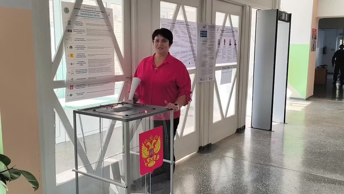 Свой гражданский долг я выполнила!
