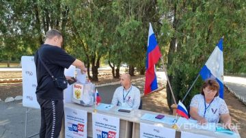 Зампредседателя ЦИК РФ отметил активное участие в голосовании жителей Донбасса и Новороссии