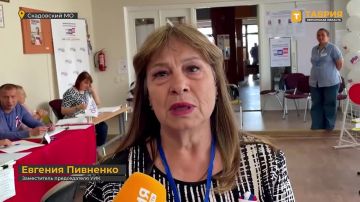 В Скадовском округе замечаний от избирателей в период голосования не было, сообщила зампредседателя УИК
