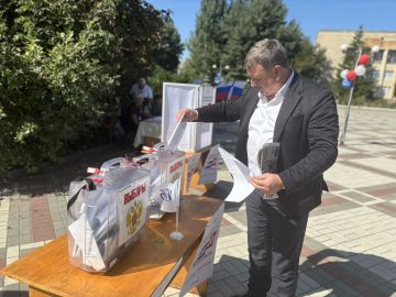 Голос за стабильность и развитие нашего округа