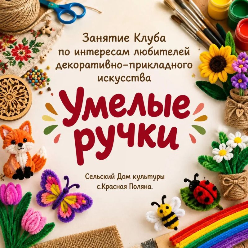Волшебство в каждой пушинке: новое занятие в клубе «Умелые ручки»!