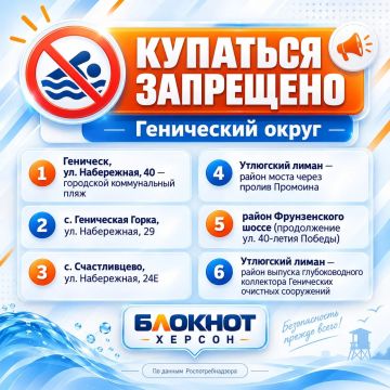 Купаться запрещено: кишечную палочку и энтерококк нашли в морской воде Херсонской области