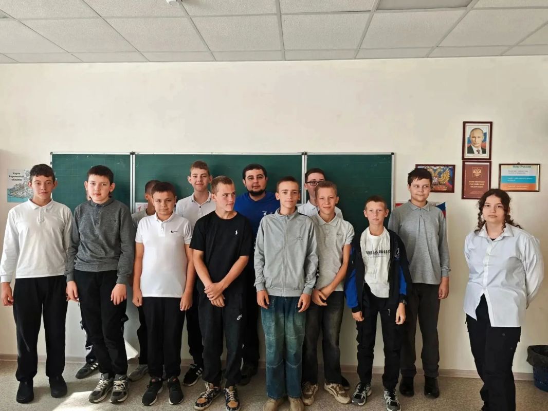 Открытый урок по первой медицинской помощи в школе села Красное
