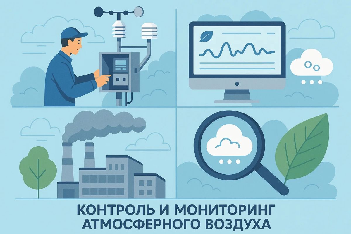 Для чего и кем проводится мониторинг атмосферного воздуха?