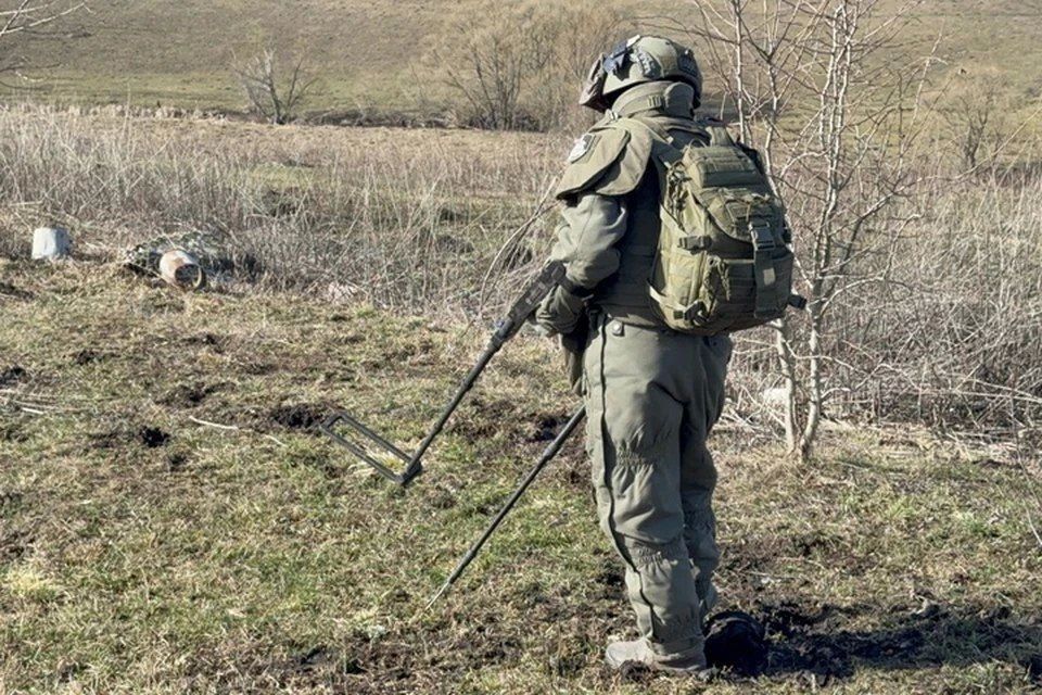 В Новой Каховке группа разминирования обезвредила украинский беспилотник