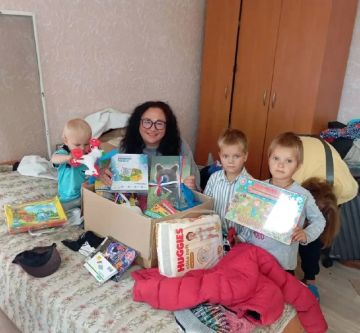 Движение Первых Херсонской области оказало помощь семье с тремя детьми из Алешкинского округа